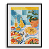 Tuscan Table Spread Canvas Wall Prints